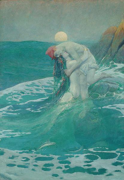 Howard Pyle The Mermaid Germany oil painting art